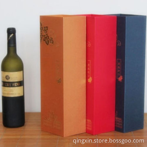 Wine Box Paper, Customized Designs, Small MOQ, Lower Factory Price